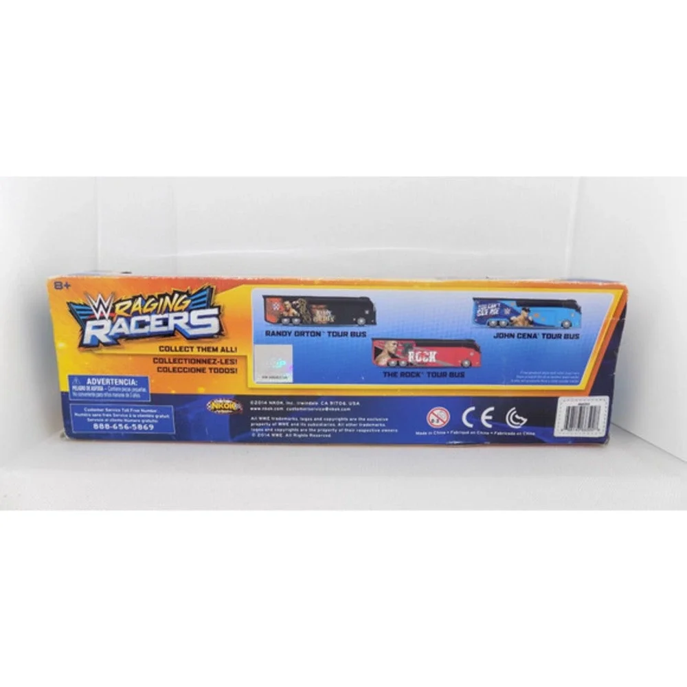 WWE Raging Racers‎ - Diecast Tour Bus - The Rock - Picture 2 of 4